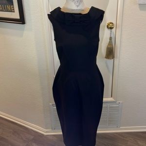 RARE! Barbie x Unique Vintage Black fitted dress